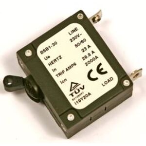 Aggregátor - áramfejlesztő biztonsági megszakító 23A 