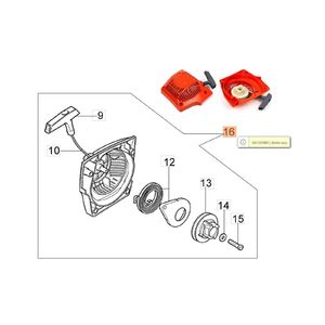 Oleo-Mac 947 - 952 - GS520 berántó - indító
