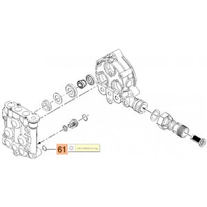 Oleo-Mac PW170C - O gyűrű