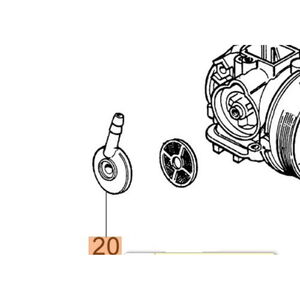 Oleo-Mac SA18 benzincsonk kivezetés