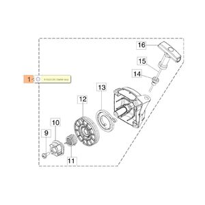 Oleo-Mac Sparta 381 - 441 berántó - indító Oleo-Mac Sparta 381 - 441 berántó - indító