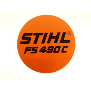Stihl FS490C típustábla