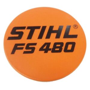 Stihl FS480 típustábla 